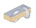 CMT K06007 ITK Contractor Ultra Finish Saw Blade, 7-1/4 x 60 Teeth, 10° ATB with 5/8-Inch<> bore