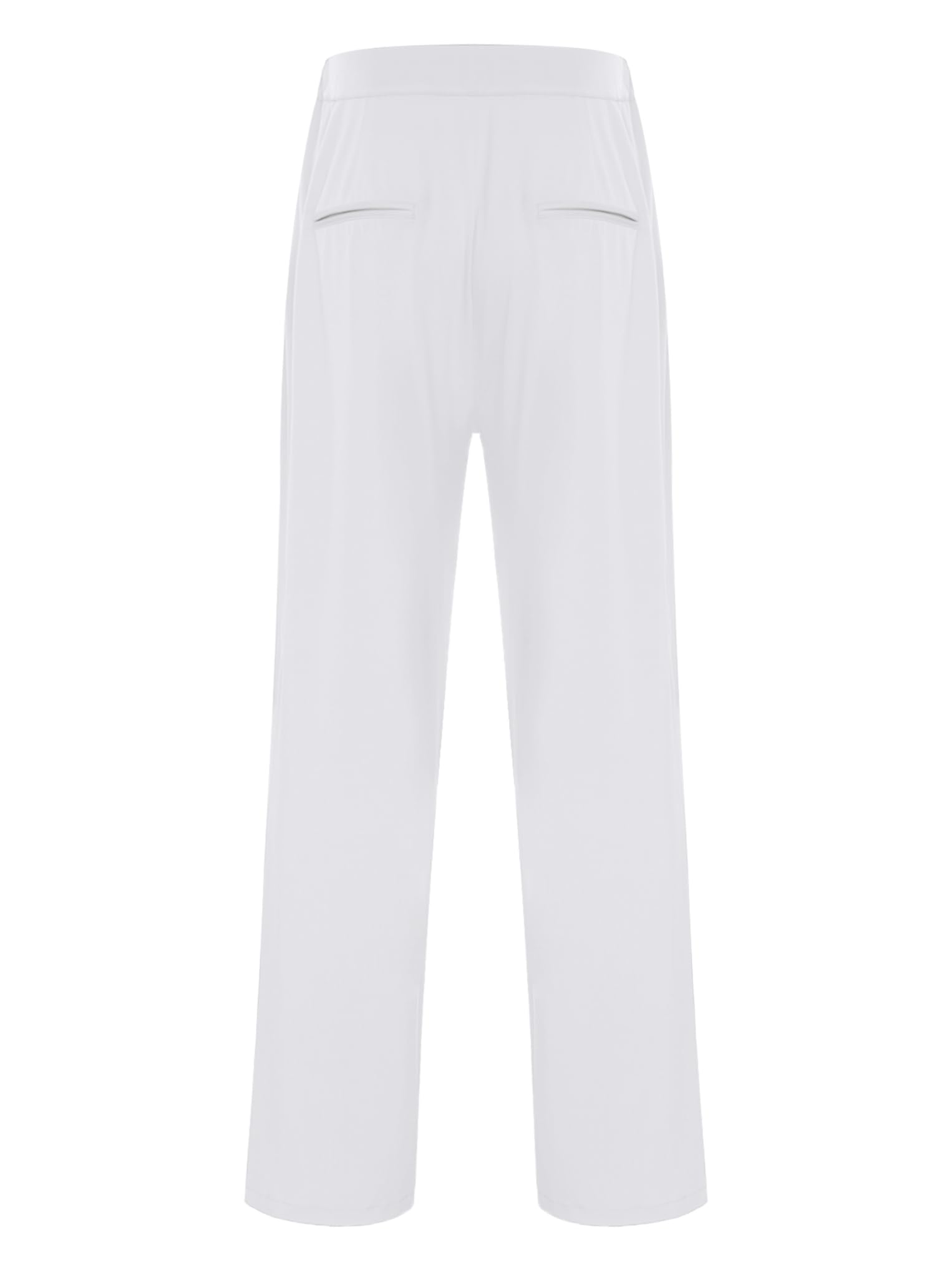 Oyolan Homme Pantalon Danse Latine Salsa Tango Chacha Pantalon Danse de Salon Tenue Entraînement