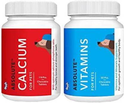 Drools Drools Calcium 110 + Vitamin 50 Tablet Combo Chicken 0.6 kg (2x0.3 kg) Dry Adult, New Born, Senior, Young Dog Food (B0CKH9DT7J) Amazon Price History, Amazon Price Tracker