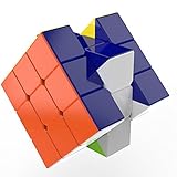 Professional 3x3 Speed Cube Puzzle – Stickerless, Durable & Smooth Corner Cutting – For Kids & Adults – Better Than Original 3x3x3 Cube!