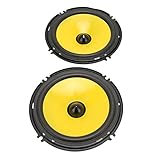 6-Zoll-Koaxial-Autolautsprecher, Autotürlautsprecher, 600-W-Full-Stereo-Sound-Lautsprecher mit 30 Hz-36 kHz Frequenzgang, Ideal für Alle Auto-Lautsprechersysteme