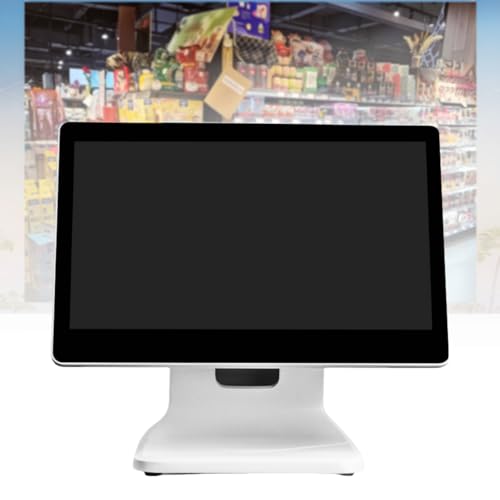 Image of 15-Inch Touchscreen Cash Register with Multi-Touch Display, All-in-one Cash Register, Adjustable Angle, Suitable for Offices, Retail Stores, Restaurants, Bars, and More.