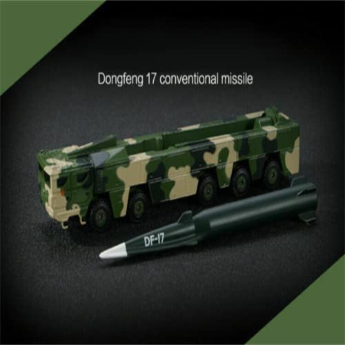Modèle de missile Dongfeng 17 en alliage 1:100 de haute précision