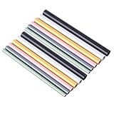 VICASKY Kit de 12 Piezas de Aluminio Juego de 2 Varillas Curvas en C Resistentes para Moldear y Fijar Uñas para Manicura Profesional en Manicure y French Nail