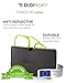 DIDINSKY Prado Round Armless Reading Glasses – Compact Travel Reading Glasses with Case – Anti-Glare, Anti-Scratch – Lime