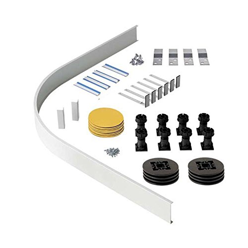 ELEGANT Panel Riser Pack Easy Plumb Riser Kit Feet Legs Feets for Quadrant Trays — image 1