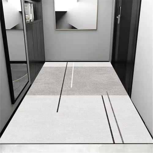 Kunsen Alfombra Chimenea ignifuga Suelo Radiante electrico Respirable Alfombra de Sala de Estar decoración de línea para Sala de Estar Dormitorio Comedor 60X120CM