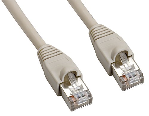 Amphenol MP-54RJ45SNNE-025 Cat5e FTP Patch Cable, Shielded, RJ45, 350 MHz, 25', Beige