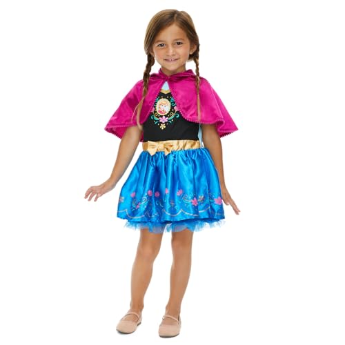 Disney Frozen Princess Anna Toddler Girls Fur Dress 4T