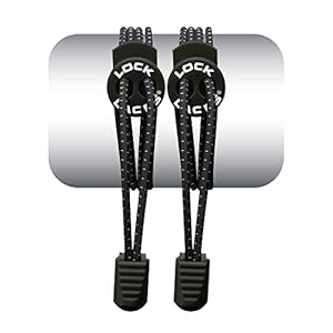 LOCK LACES – Elastic No Tie Shoelaces, One Size Fits All