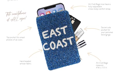 Bamboo Trading East Coast Club Bag, 7.5-Inch, Blue2