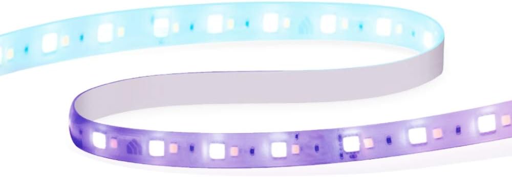 Tapo Smart LED Light Strip, 2 m, Wi-Fi App Control RGB Multicolour LED Strip, No Hub Required, Works with Alexa (Echo and Echo Dot) & Google Home, Suitable for TV Kitchen & DIY Decoration (KL430)