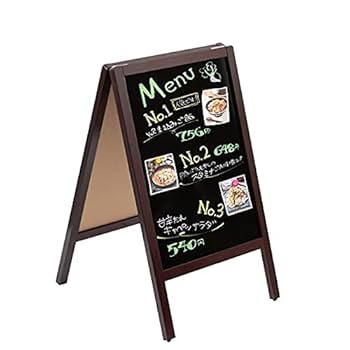 Amazon | SAITOU A型 看板 立て看板 ブラックボード 両面 黒板