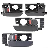 ZiStarlilife Manija de puerta interior para Hyundai Accent 2006-2011, lado del chofer, pasajero, parte delantera y trasera, repuesto de agarre de puerta de plástico negro (delantero izquierdo) ZiStarlilife Manija de puerta interior para Hyundai Accent 2006-2011, lado del chofer, pasajero, parte delantera y trasera, repuesto de agarre de puerta de plástico negro (delantero izquierdo)