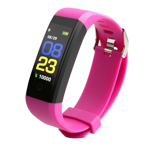 GBULTR Fitness Tracker with Sleep Monitor, Activity Tracker with Step and Calories Counter,Fitness Watch with Pedometer, Stopwatch for Women Men,IP67 Waterproof,Step counter Pedometer for Kids