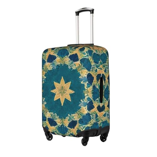 Quadrangle Pattern Suitcase Cover Luggage Protective Case High Elasticity Material For Travelers2