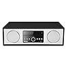 Karcher DAB 4500CD Kompaktanlage mit CD-Player (Bluetooth und UKW / DAB+ Radio – elegantes Holzgehäuse mit 2x 15 Watt…