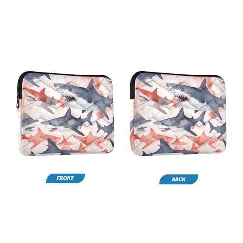 Funda para portátil de 13-14 pulgadas color rojo con protección impermeable miniatura 2