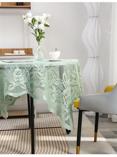Nappe anti tache polyester facile à laver pour protéger la table de repas - 3