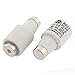 Aexit R021 AC Fuses 500V 20A 21mm x 47mm Ceramic Housing Bottle Fuse Fuse Links Links 2Pcs