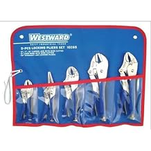 Locking Pliers Set, 5, 6, 7, 10, 10 in, 5 Pc