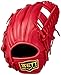ゼット ソフトボール キャッチャーミット デュアルキャッチ 右投用 レッド サイズ:L BSGB75320