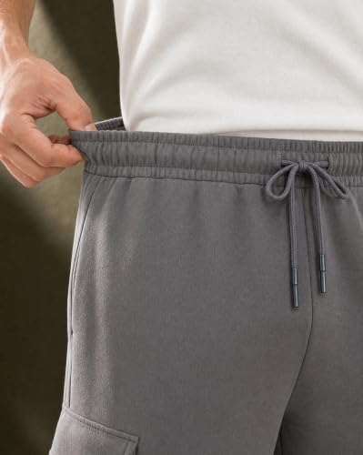 Image of Nobero Joggers for Men | Oversized Fit | Elasticated Waist with Drawcord | Soft & Breathable Fabric | Loose Track Pants | Casual & Streetwear