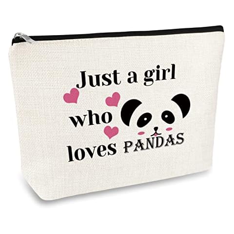 Funny Panda Makeup Bag for Animal Lovers Cover
