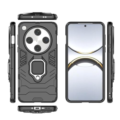 Coque antichoc OPPO Find X2 Pro silicone rigide bague intégrée - 3