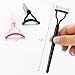 4 Pcs Eyelash Separator Tool Mascara Brushes Eyelash Comb Separator Definer Lash Comb for Combing, Separating Lashes - Pink&Black