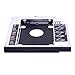 Bfenown 2nd HDD SSD Hard Drive Caddy Tray Replacement for Lenovo Thinkpad T420 T430 T510 T520 T530 W510 W520 W530, Internal Laptop CD DVD ROM Optical Modular Bay to 2.5 Inch 12.7mm