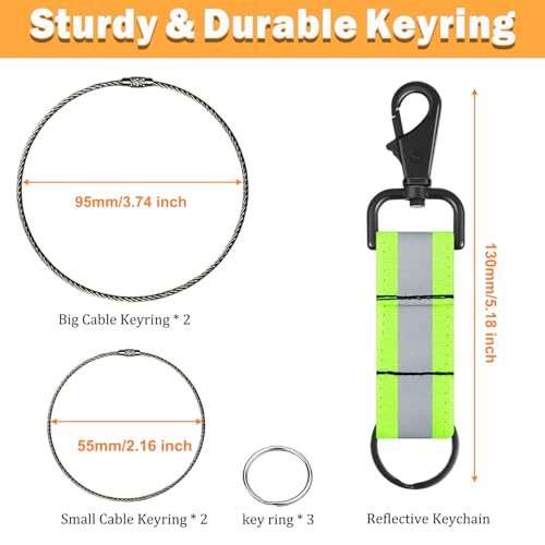 Image of 60 Construction Equipment Machinery Keys Heavy Equipment Master Keys Set | For CAT Caterpillar John Deere JCB Hyster Komatsu Kubota Takeuchi Volvo Yanmar Hitachi Construction Machine Operator