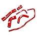 TAZGANTAX Motorcycle Hose Water Pipe Radiator Bend Tube for S1000XR 2021 2022 2023 2024, Reducer Silicone Elbow Tube Car Intercooler Turbo Intake Watertank Pipe (Red)