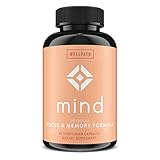Mind Brain Supplement - Natural Formula to Boost Focus & Memory with Lion's Mane, Ginkgo Biloba, and