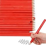 Color llamativo: el color rojo brillante del lápiz HB te ayuda a encontrarlo fácilmente incluso en entornos desordenados, aumentando así tu eficiencia de trabajo.