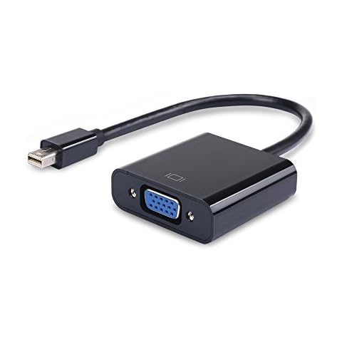 AllEasy Mini DisplayPort to VGA Adapter, 1080P Thunderbolt to VGA Adapter Male to Female Converter for MacBook Pro 2016/2015, ThinkPad, Surface Pro, Dell Cover