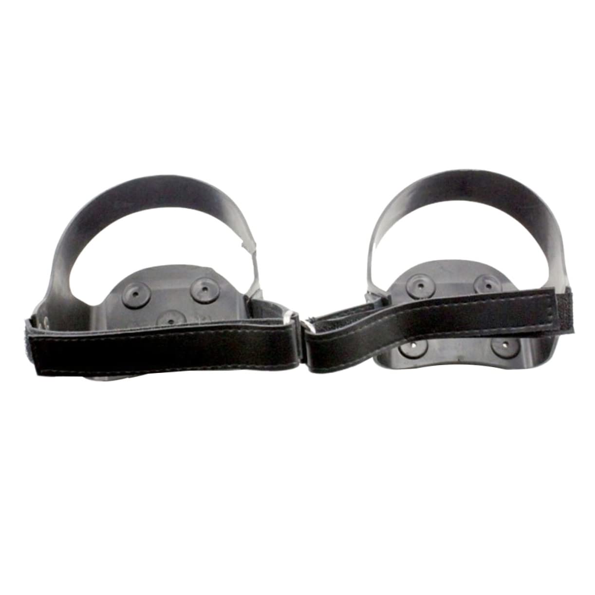2paires Crampons De Glace Silicone Avec Dents Antidérapants Pour Randonnée Et Neige Pour Bottes Et Chaussures Design Réfléchissant