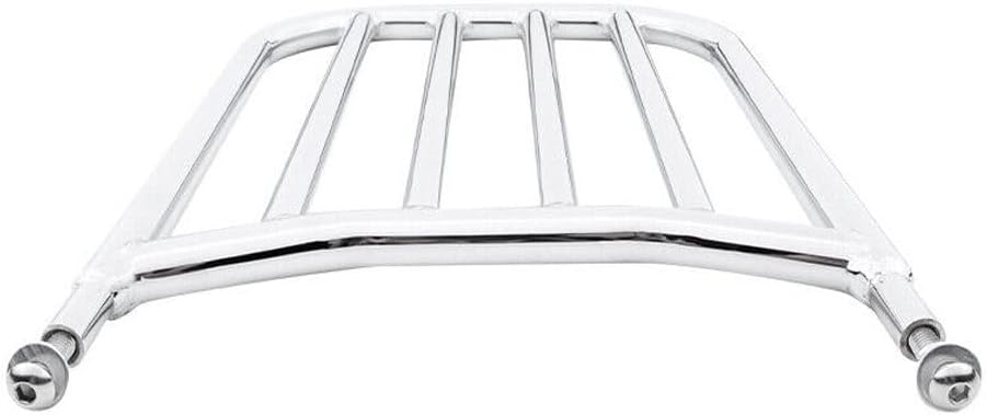 Chrome Backrest Bar Luggage Rack Fits Chief Vintage Steel CBSBLRFICVC121423 901-63888