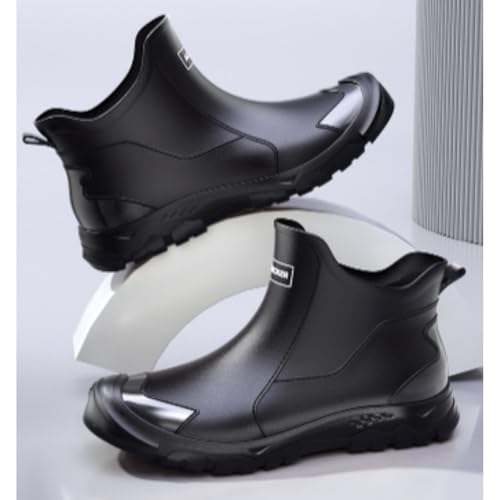 Men's Rain Waterproof Boots - Non-Slip Hiking Shoes for Outdoor Camping & Comfortable Wear4