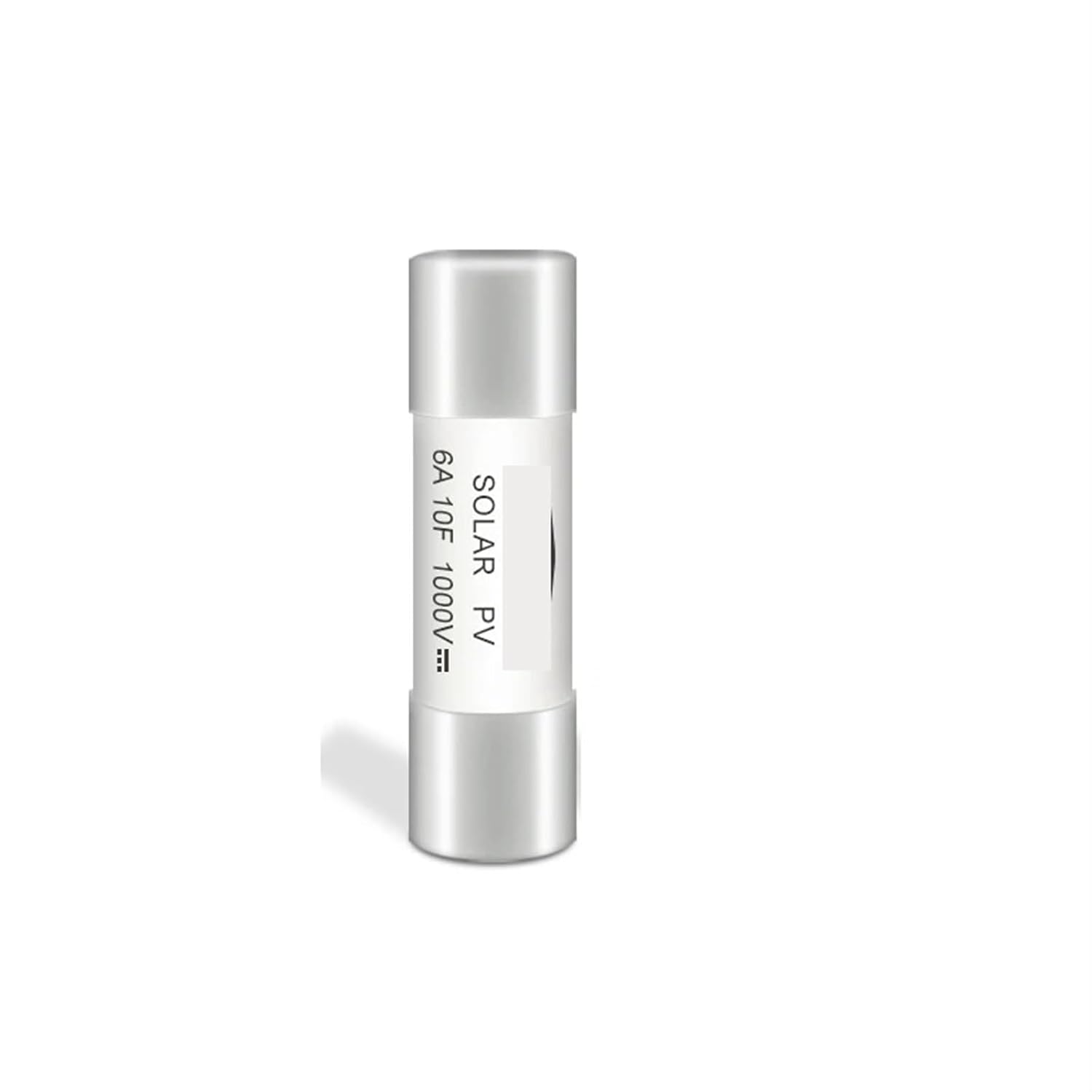 Solar PV Fuse Holder DC 1000V PV Fuses 10A/15A/30A High Voltage for Solar Protection 1Pcs(6A Fuse)