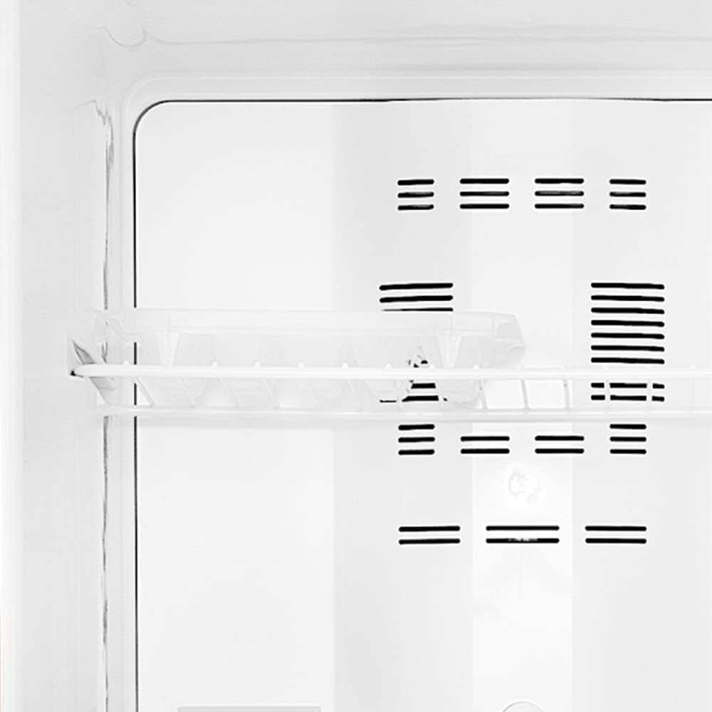 Close-up of Mabe RMA1025XMXE1 Refrigerator interior showing egg tray