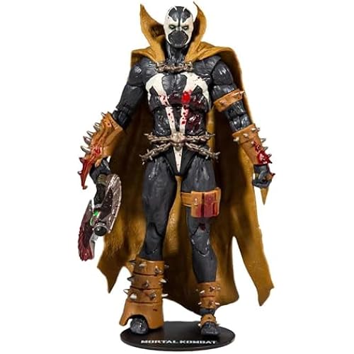McFarlane Toys Mortal Kombat Spawn Bloody Classic 7" Action Figure with Accessories