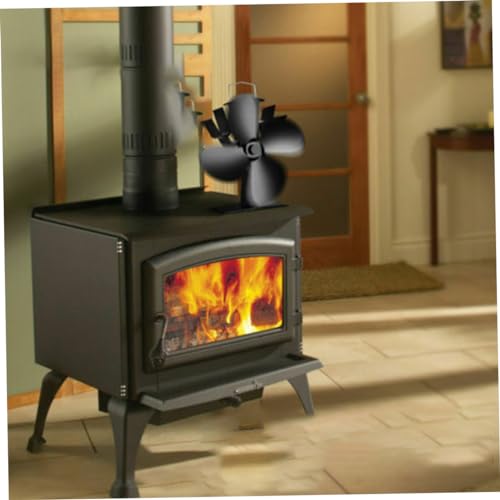 Ventilateur pour poêle thermique sans électricité diffuseur chaleur - 3