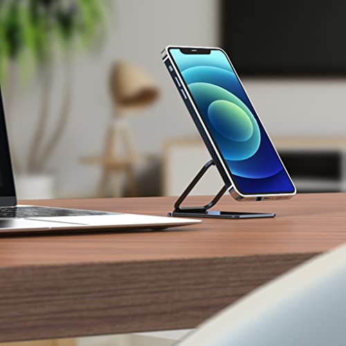 Support de cellule réglable en aluminium argenté surélevé et abaissé