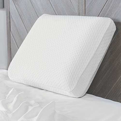 SensorPEDIC Oversized Luxury Extraordinaire Gel-Infused Memory Foam, White Pillow, 1 Count (Pack of 1)