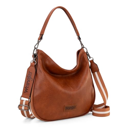Image of Wrangler Hobo Bags Crossbody Bag for Women Shoulder Purse Handbags with Adjustable Strap