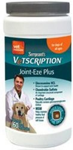 Sergeant's Vetscription Joint-Eze Plus for Dogs, 60 Tablets