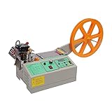 Automatic Hot and Cold Tape Cutting Machine,Webbing Belt Textile Ribbon Cutting Machine,Metal Strip Precise Digital Belt Cutter for Nylon Plastic