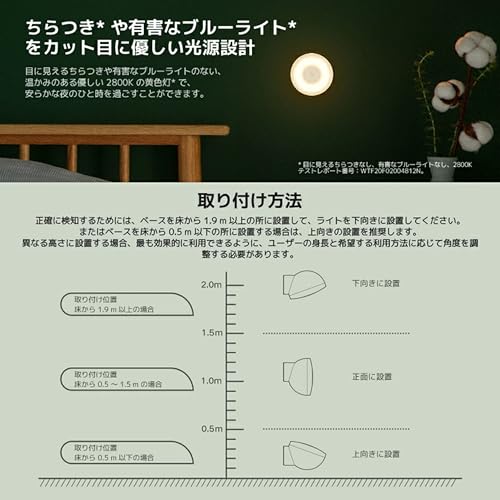 Lampe à capteur de Mouvement Xiaomi Motion-Activated Night Light 2 - Blanc