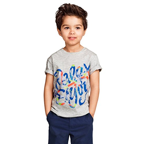 Mud Kingdom Toddler Boy Outfits Summer Holiday Enjoy Relax 3T